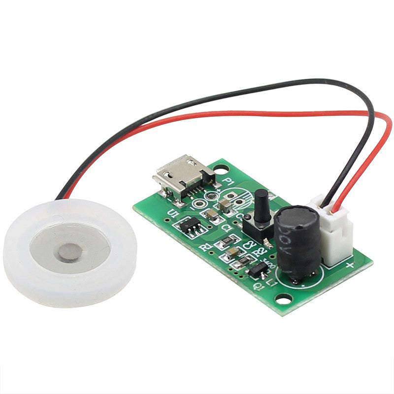 16 mm atomizator vərəqi ultrasəs USB nəmləndirici sprey modulu DIY mikro məsaməli çevirici vərəq salınım vərəqi sürücü lövhəsi 5V