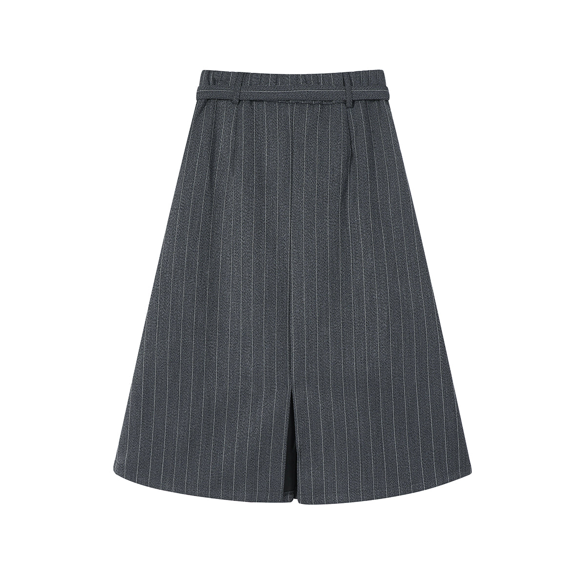 Cholisa-nın çox şirin və özünəməxsus qırçınlı zolaqlı midi ətəyi yaz və payız üçün yeni, arıq və zərif bir tərzdir.