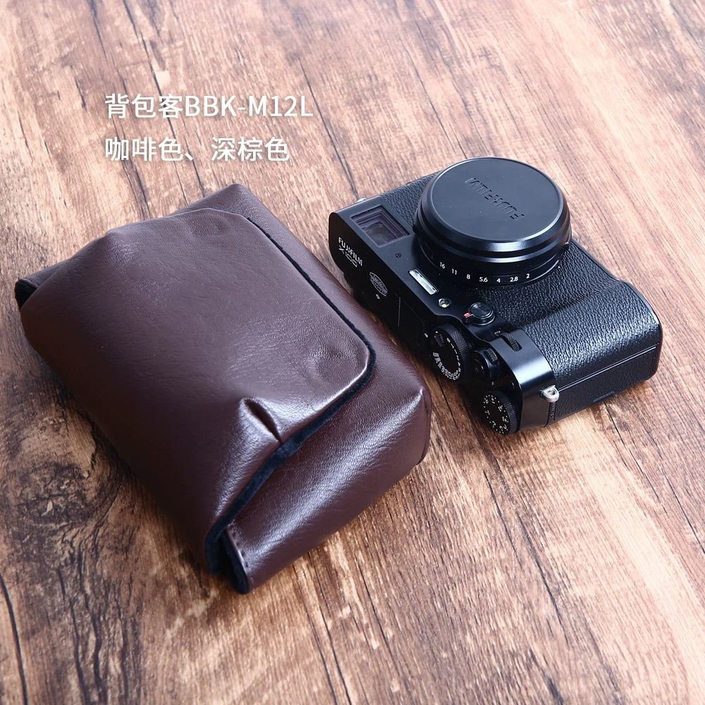 Fujifilm X100V 100S 100F Canon G7XIII rəqəmsal mufta üçün uyğun olan Backpacker M12L kamera çantası