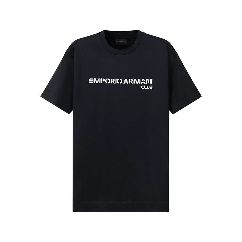 Armani EA Men's Lyocell Fiber Crew Neck Short Sleeve T-Shirt 3L1TCE 1JUVZ