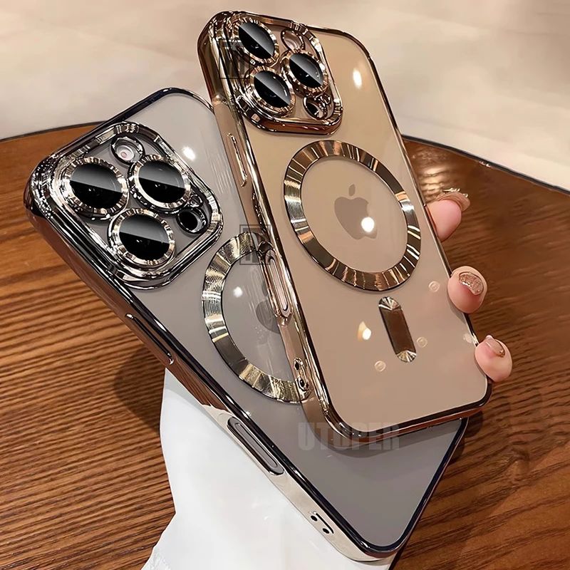 iPhone 16 15 14 13 1 üçün yeni rəsmi Desert Gold telefon qabı