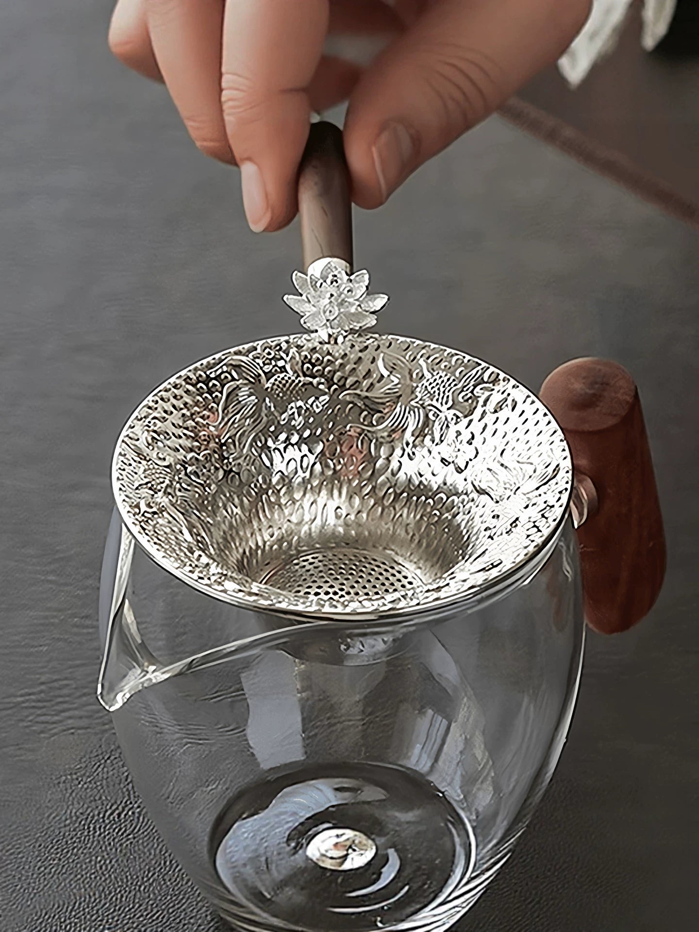 Çay sızması yaradıcı çay yarpağı çay filtri çay hunisi huni çayı yüksək səviyyəli ayrı çay filtri çay mərasimi çay dəsti aksesuarları filtr şəbəkəsi