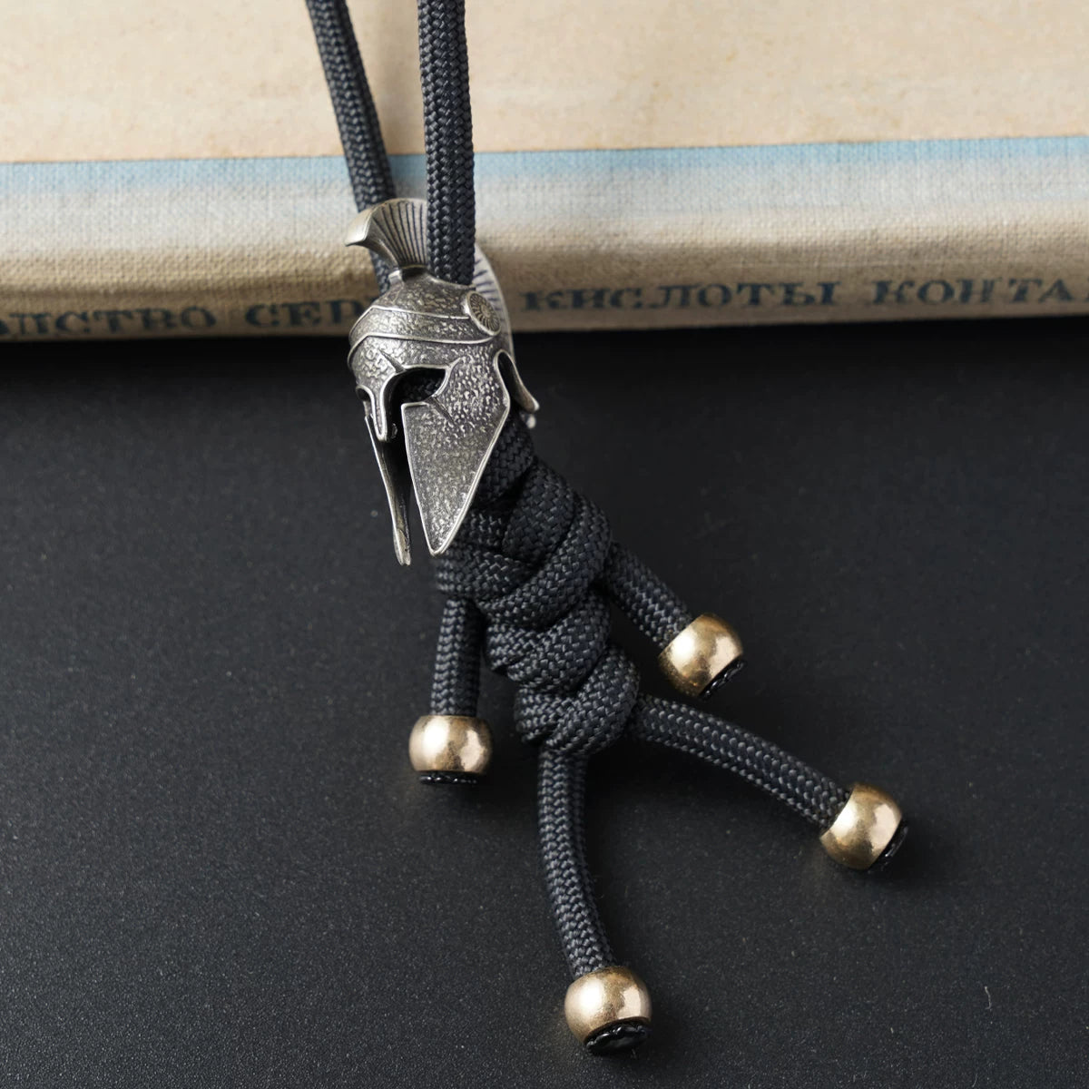 LV&amp;GEDETE Official Flagship Store Parachute Cord EDC Knife Pendant Car Key Chain Brass Charm Bag Accessories