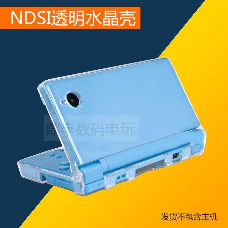 NDSI Crystal Case Nintendo DSi Crystal Case PC Qoruyucu Çanta NDi Qoruyucu Film NDSI Doldurucu