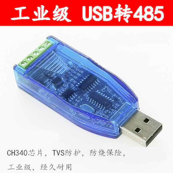 Sənaye dərəcəli usb-dən rs485-ə qədər rabitə modulu iki tərəfli yarım dupleks seriyalı xətt çeviricisi TVS qorunması U485