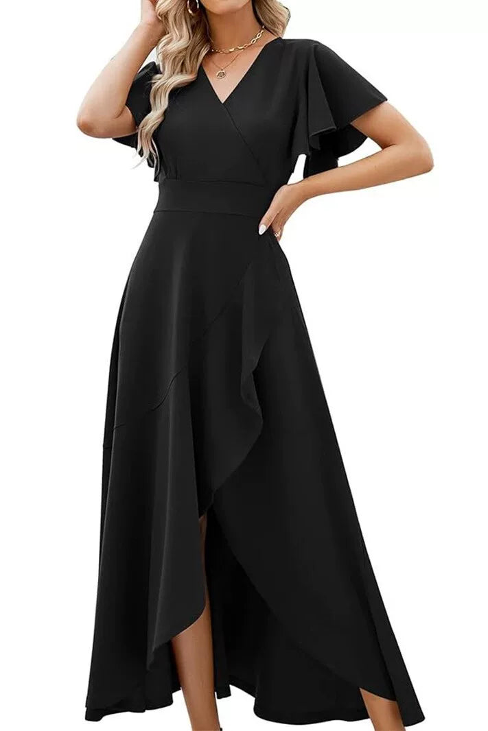 Uzun Rəsmi Don Qadın Donları Axşam Əyləncəsi Kokteyl Donu