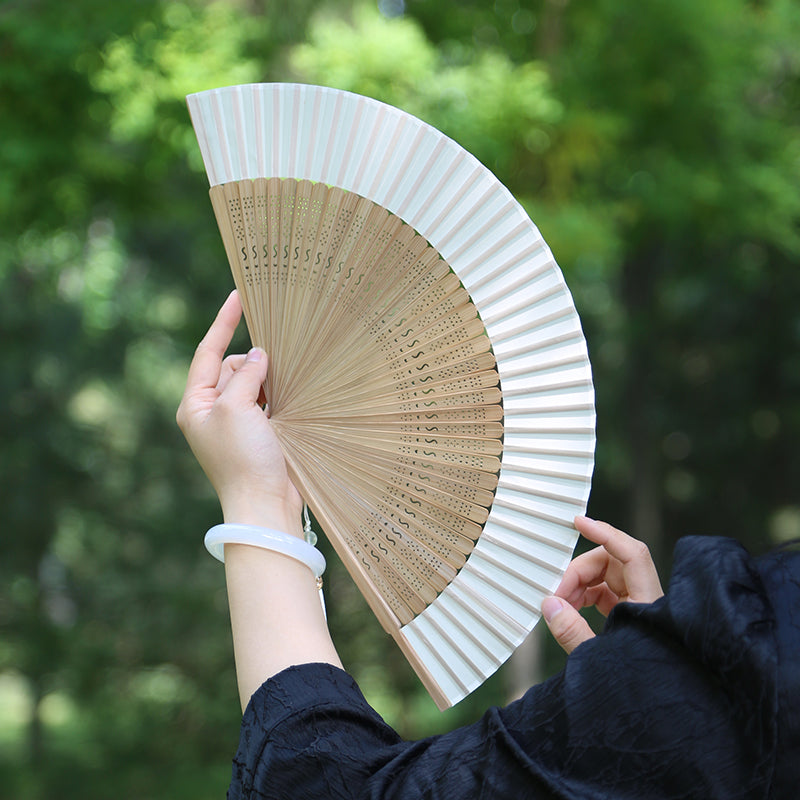 Yeni Çin üslublu qədim fan qatlanan fan qadın portativ milli üslubda Hanfu cheongsam rəqs podium kostyumu fanat yay