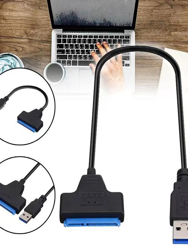 USB asan sürücü kabeli usb3.0-dan sata kabelə 2,5 düymlük sabit disk kabeli 0,16 metr yüksək sürətli çevirmə kabeli