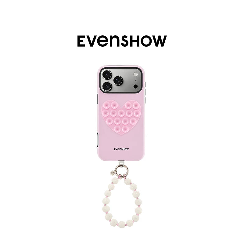 [Liu Xiening ilə eyni model] EVENSHOW Apple AIRiPhone17promax16/15/14plus13 niş yüksək səviyyəli qoruyucu qutu üçün uyğun lanyard ilə yeni emiş kuboku cib telefonu qutusu