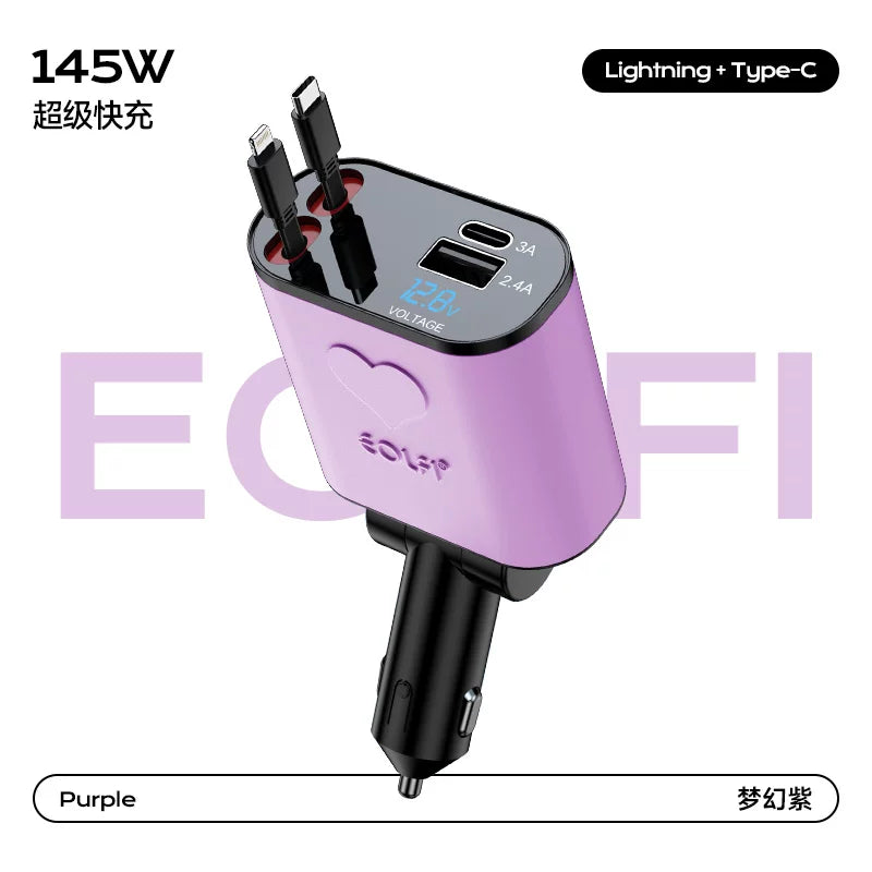 Lynk & Co 06 avtomobil şarj cihazı ilə uyğundur Super Sürətli Şarj 08 EM-P / 03 01/Z10 siqaret alışqanı adapter fişi