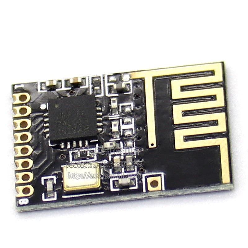 SMD NRF24L01+ simsiz ötürücü və qəbuledici modul 2.4G məlumat ötürülməsi və qəbulu rabitə modulu təkmilləşdirilmiş güc