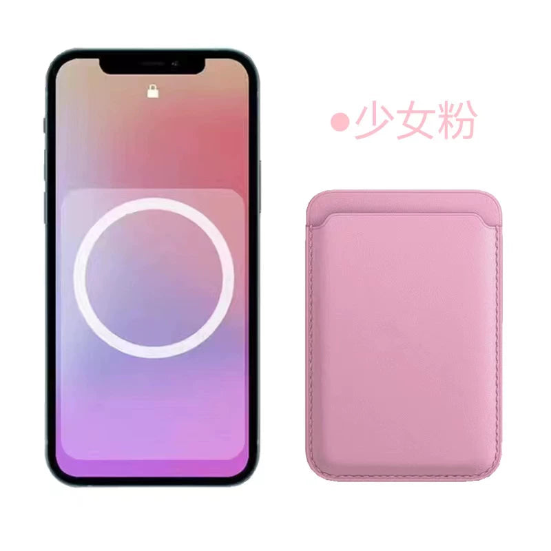 Apple iPhone 12/13/14 Pro Max seriyası ilə uyğun MagSafec maqnit dəri kart tutacağı, zərbəyə davamlı dizayn, animasiyalı açılan kart tutacağı.