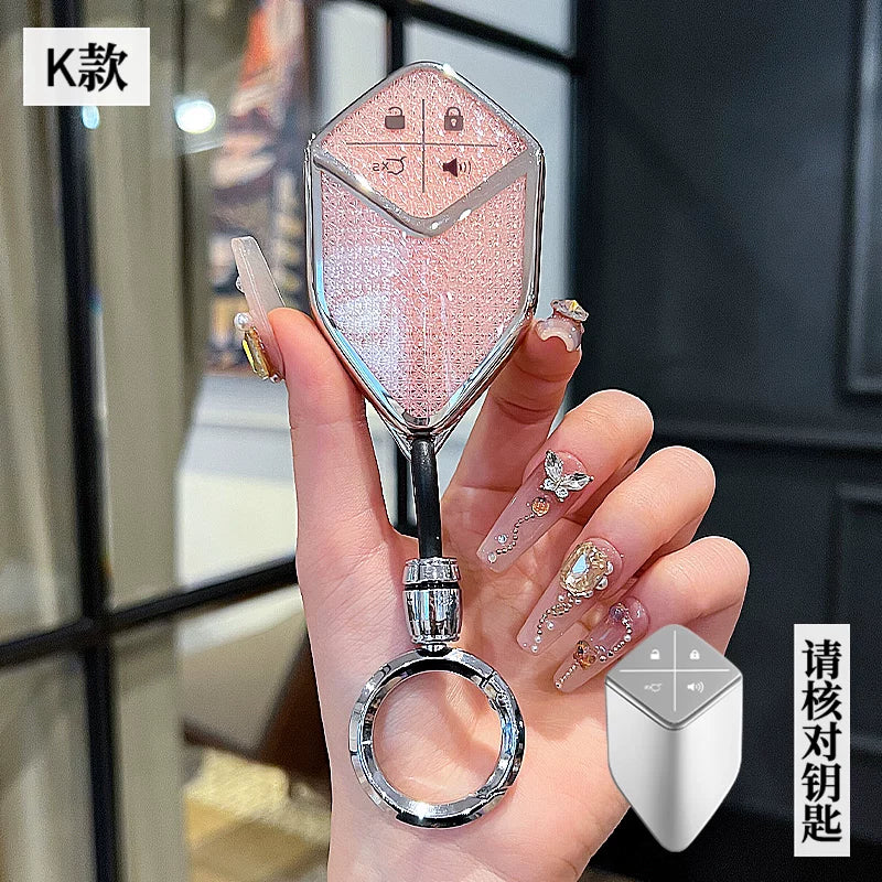Suitable for Deep Blue S07/L07/S05/SL03 key cases, car cases, full-coverage crystal screen smart key chains