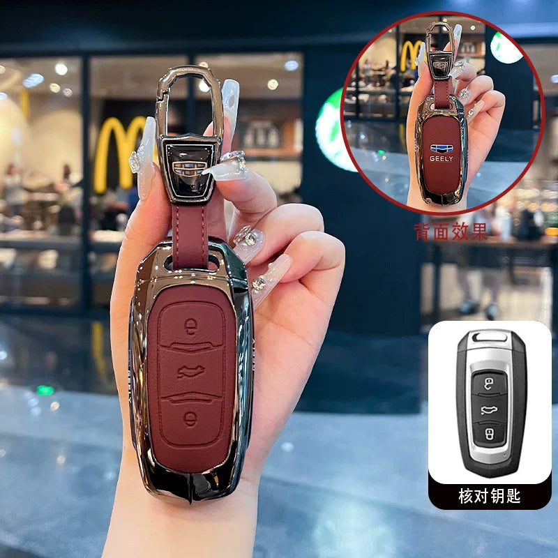 Geely Jiaji açar örtüyü, Geely Haoyue PRO, Xingyue L, Boyue, Binyue, Emgrand və Binrui avtomobil çantası klipləri üçün uyğundur