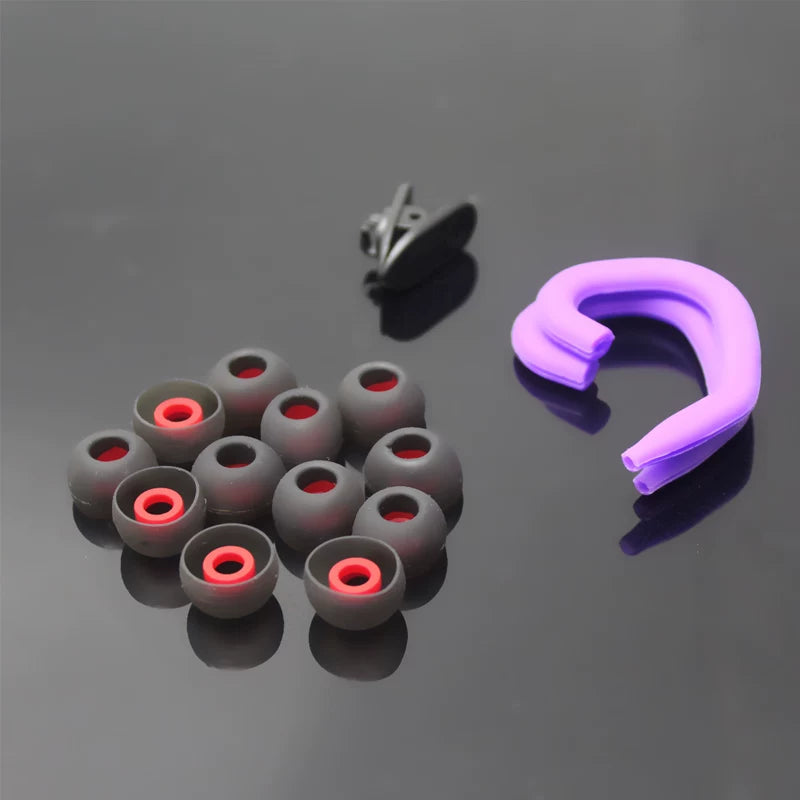 Bullet qulaqlıq qapağı qulaq tıxacları Bluetooth silikon qulaqlıqlar qulaqlıqlar qulaqlıqlar qulaqlıqlar tək və iki rəngli qulaqdaxili Bluetooth qulaqlıq qapaqları