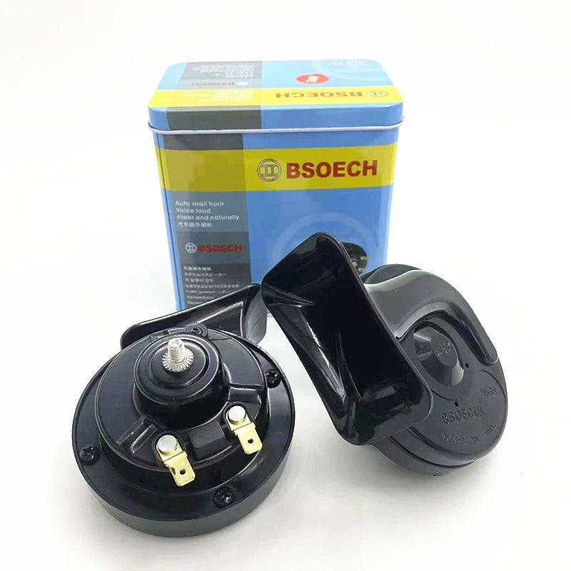 Avtomobil Salyangoz Buynuzu 12V/24V Yük maşını Universal İki Tonlu Salyangoz Fit Buynuzu Suya davamlı buynuz