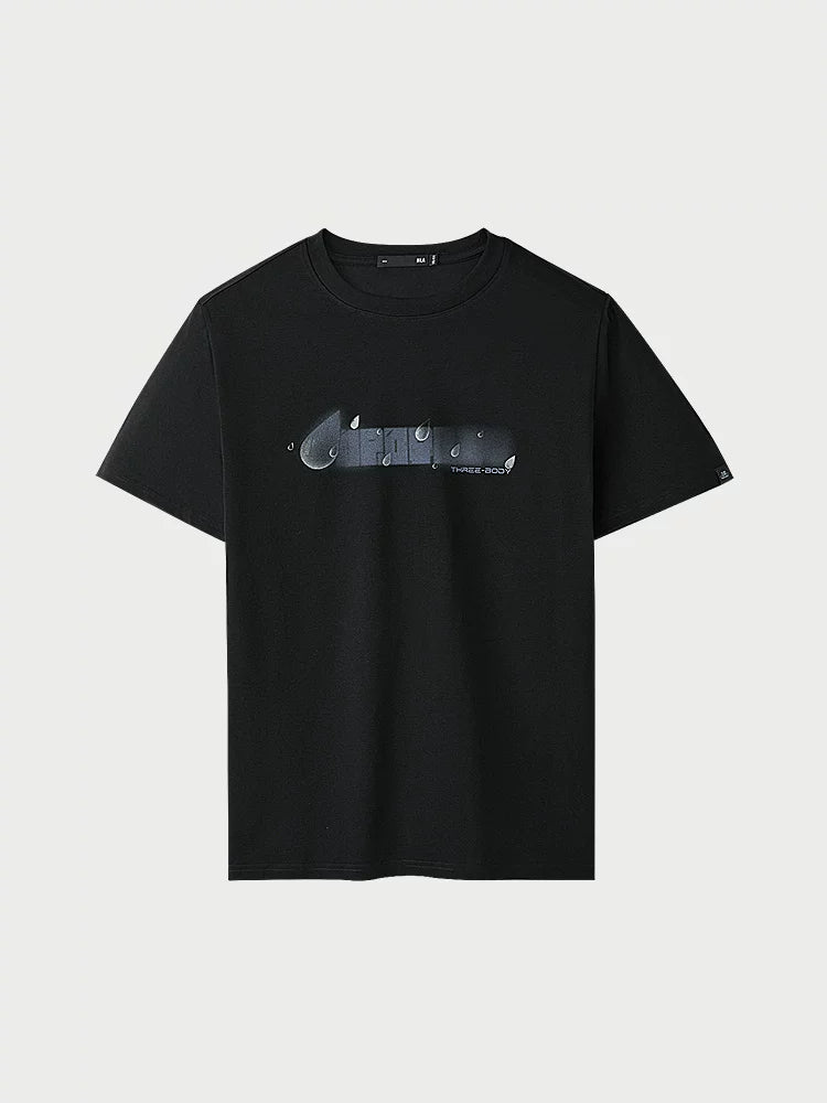 [Atalar Günü] Heilan House Kişi Qısaqol T-shirt 26 Yaz və Yay Yeni Üç Bədən Ko-brendli Cool Nəm keçirən Kişi