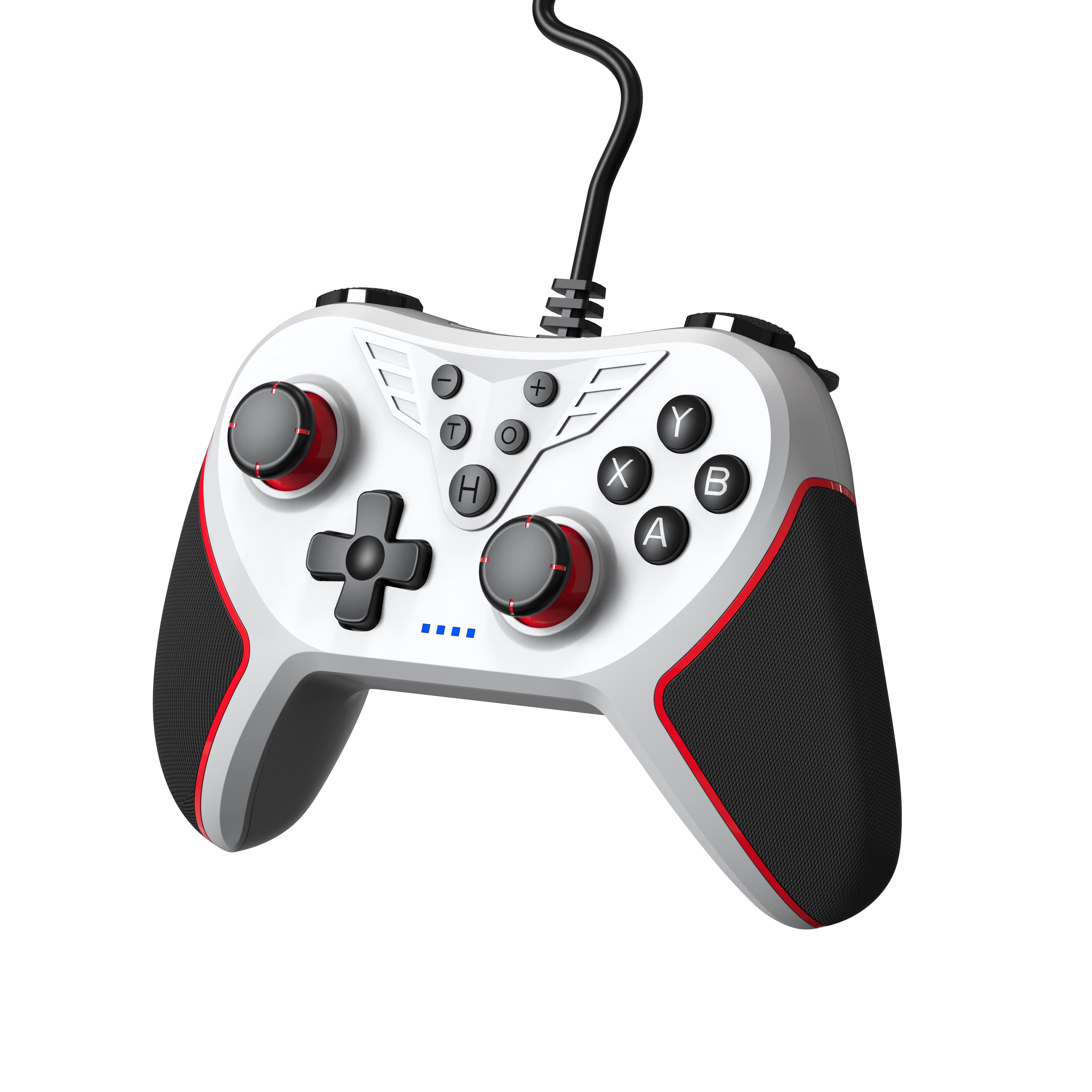 PC kompüter USB simli oyun idarəedicisi partlama funksiyası ilə vibrasiya ns host steam universal keçid nəzarətçisi