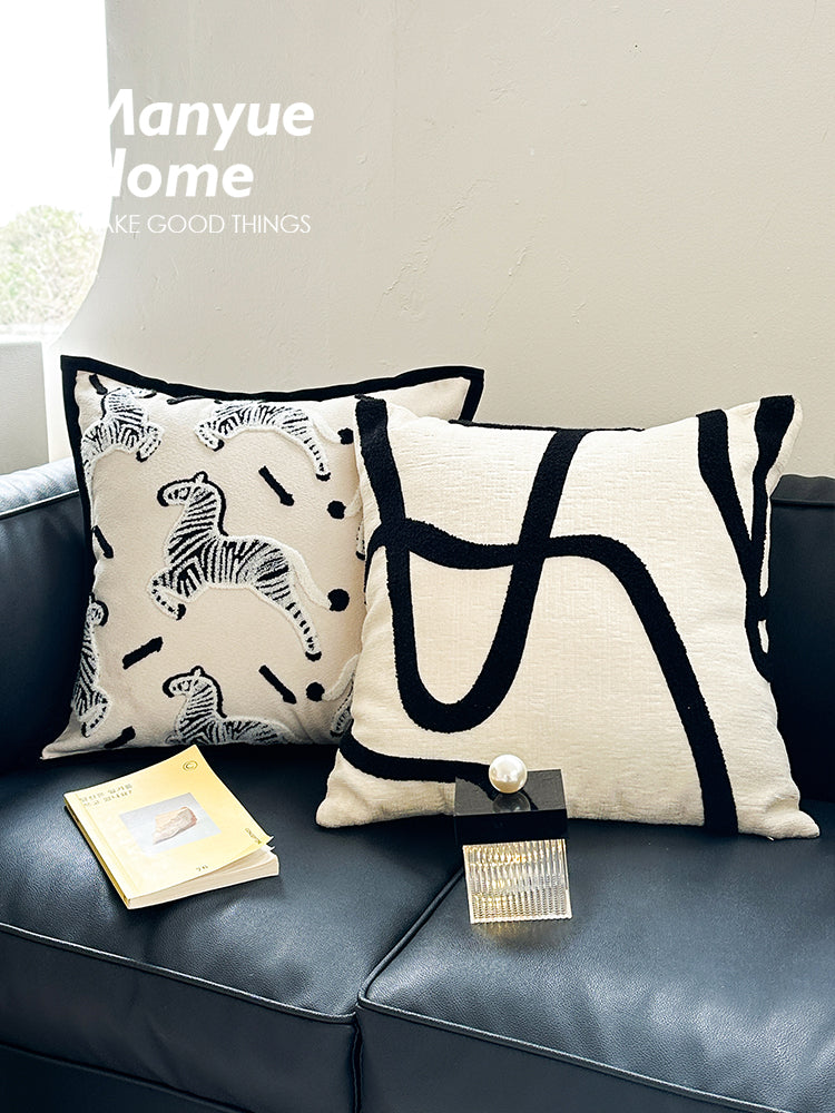 Manyue Home Light dəbdəbəli müasir yüksək səviyyəli qonaq otağı divan yastığı yastığı yataq otağı çarpayısının yanında yastıq yastığı örtüyü əsas ehtiva etmir