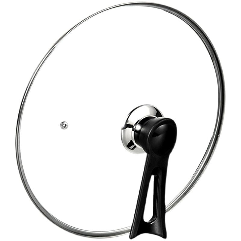 Dayanıqlı temperli şüşə qazan qapağı məişət bişirmə qazanının qapağı 32cm34cm universal şəffaf qazan qapağı 920Y