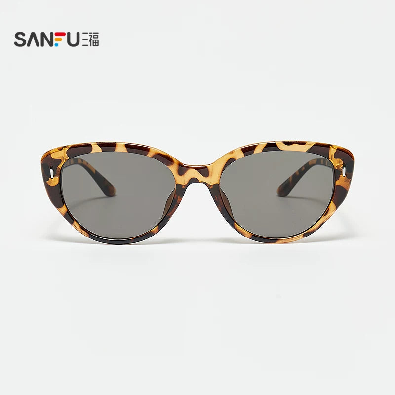 Sanfu Amerika retro pişik gözü günəş eynəyi moda geyim aksesuarları günəşdən qoruyan eynək 855342