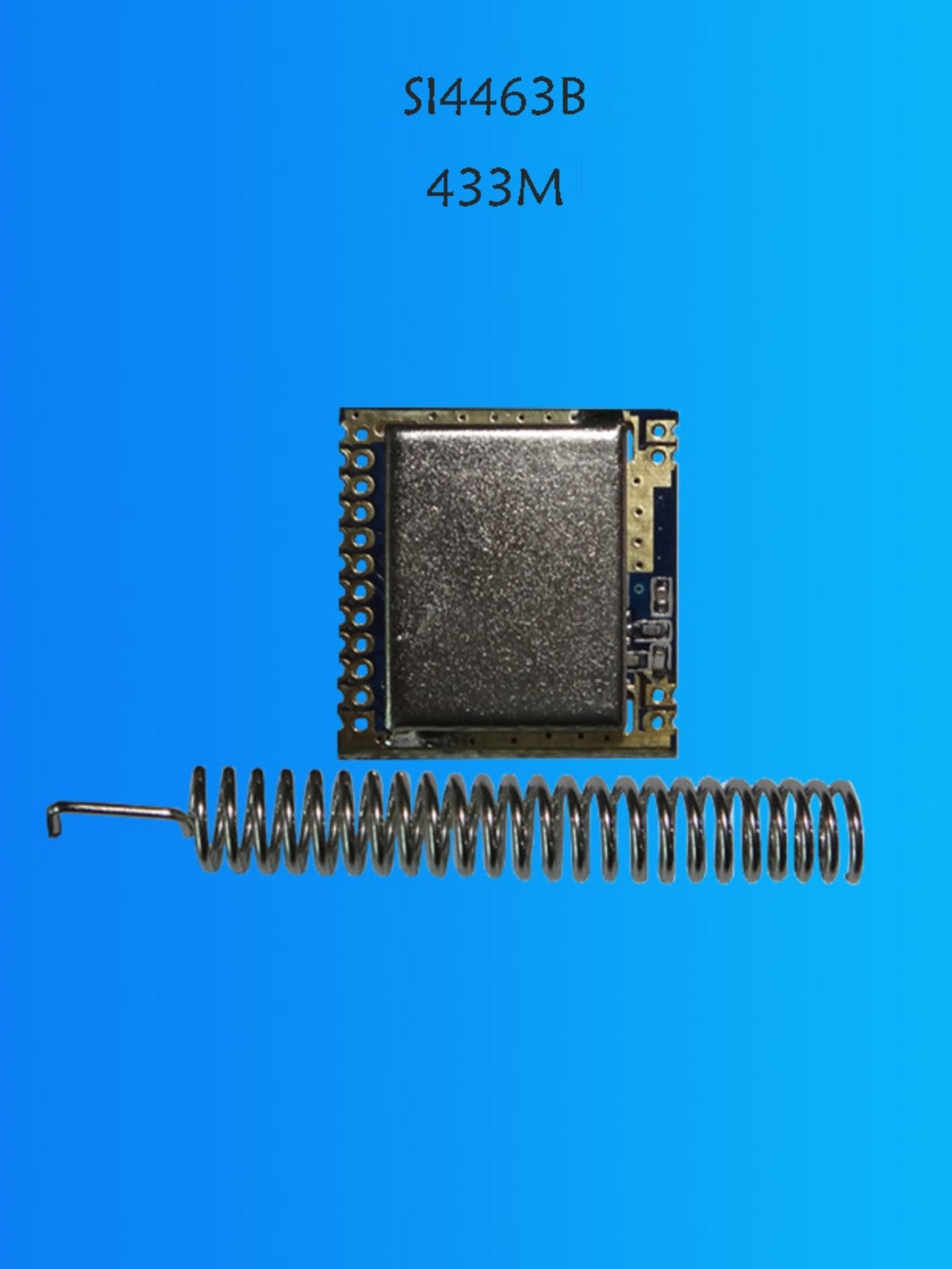 SI4463 simsiz modul 433M simsiz qəbuledici radiotezlik rabitəsi SPI interfeysi 470M SI4432