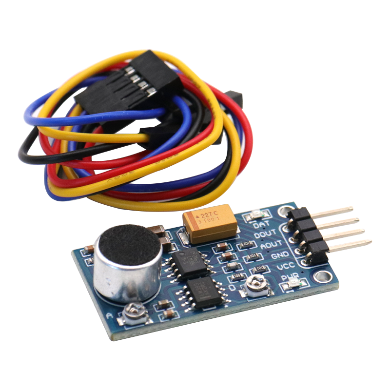 Səs Sensor Modulu Səs Aktivləşdirilmiş Sensor Keçici Səs Təsbiti LM386 Arduino ilə Uyğundur
