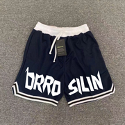 Amerikanın yeni moda markası yüksək küçə basketbolu tez quruyan oğlanlar üçün təsadüfi yay şortları boş idman şalvarları beş dörddəbir şalvar top şalvarları