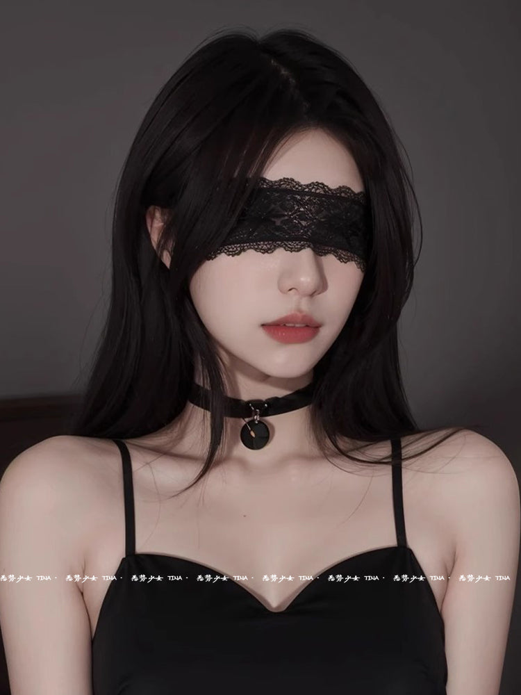 Krujevalı göz maskası, gözləri örtən əhval lenti, sevimli dovşan qız maskası, seksual gözləri bağlı baş bandı, Catwoman saç aksesuarları