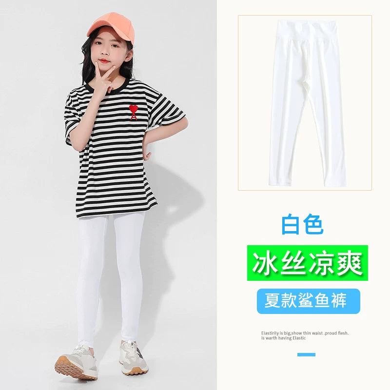 MUJIE qızlar üçün köpəkbalığı üzgəci şalvarı, nazik model, yaz və payız üçün uyğundur, üst geyim, idman və yoqa üçün idealdır. (Yaponiyadan idxal olunub)