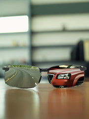Drift izləmək üçün peşəkar balıqçılıq eynəkləri, peşəkar balıq atıcıları, açıq idman polarizasiyalı eynəklər, kişilər üçün Luya sürücülük günəş eynəyi