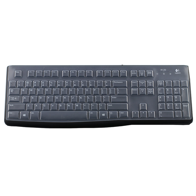 Tianyi klaviatura filmi Logitech MK295 silikon şəffaf K200 K260 MK270 K120 MK275 masaüstü kompüter üçün uyğundur TPU klaviatura qoruyucu film toz örtüyü tam əhatə edir