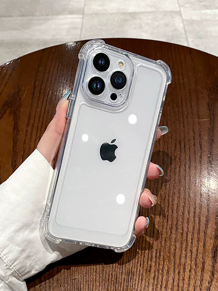 Apple 16 mobil telefon qutusu iPhone15 yeni 14promax silikon 13 şəffaf düşməyə qarşı 12 lens hər şey daxil yüksək səviyyəli 11pro qoruyucu örtük sadə şəxsiyyət plus kişilər və qadınlar yumşaq xarici toz keçirməyən