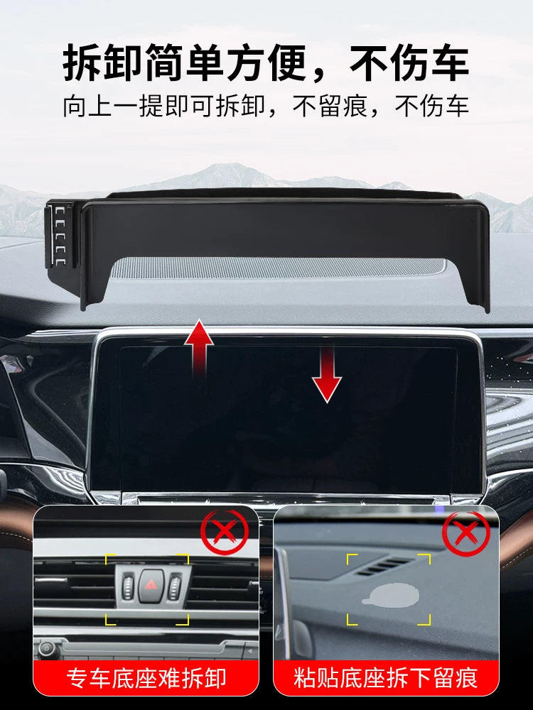 2021-2023 Volkswagen Teramont X Xüsusi Avtomobil Telefonu Tutucusu, Avtomobil Daxili Naviqasiya Aksesuarı Saxlama Qutusu