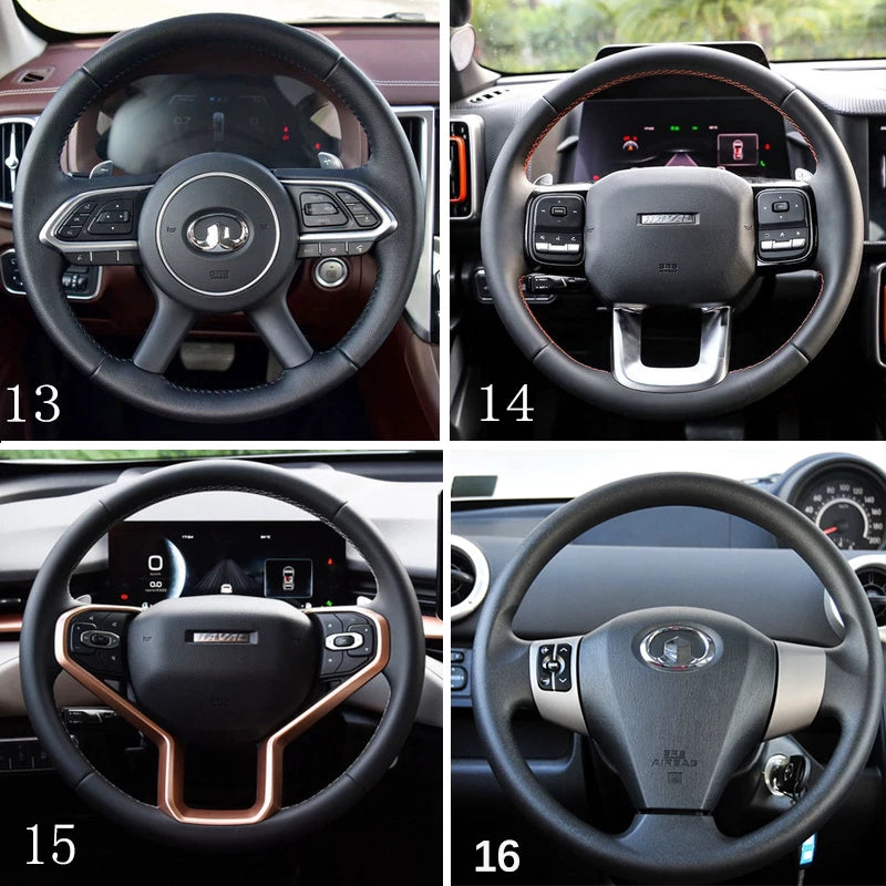 Great Wall Haval H2S Wey VV7S əl ilə tikilmiş sükan örtüyü VV5 Big Dog süet VV6 P8 Cannon H6 F5 F7