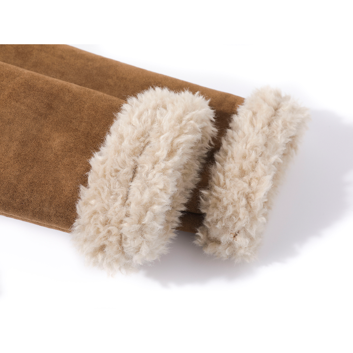 Chorlisa Qadınlar üçün Yüksək Keyfiyyətli Qırxma Paltosu, Çoxfunksiyalı Dizayn, Retro Stil, Qalın Quzu Yunlu Qısa Gödəkçə, Qış