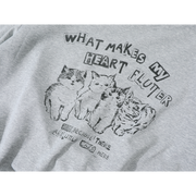 Chola Lisa Boş bədən formasında, rahat üslubda çiyinsiz sviter, erkən payız boz rəngli patchwork kamzol, başlıqsız, uzunqollu qadın topu