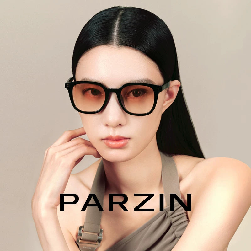 [Fan Chengcheng ilə eyni üslub] Parson makiyajsız qadınlar üçün günəş eynəyi və ənlik güzgüsü yeni retro qəhvəyi gün eynəyi PZ91639