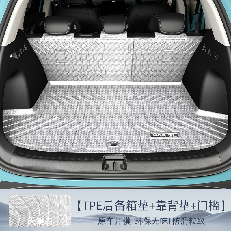 25 BYD Hiace 05EV Xüsusi Baqaj Döşəməsi TPE Quyruq Qutusu Döşəməsi Ön və Arxa Avtomobil Aksesuarları 05