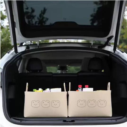 Felt folding storage box, car storage box, car interior decoration, car accessories, all kinds of car interior decorations