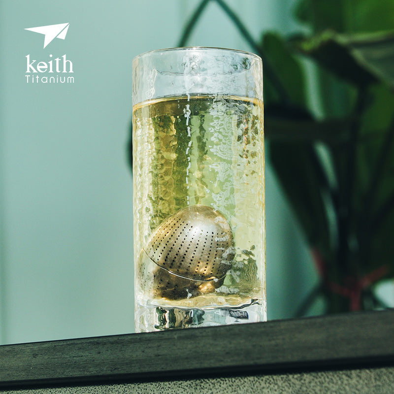 Keith Kaisi titan çayı yumurta çayı sızması saf titan çay filtri çay artefakt çay filtri çay çay topu dəmləmə çayı