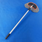 Uzun Alüminium Alaşımlı Genişləndirici Bağlantı Avtomobil Yuma Fırçası Yumşaq Yun Pambıq İpli Fantastik Mopping Aləti Avtomobil Tozlayıcı Mum Fırçası Baş Süd İpək Avtomobil Fırçası