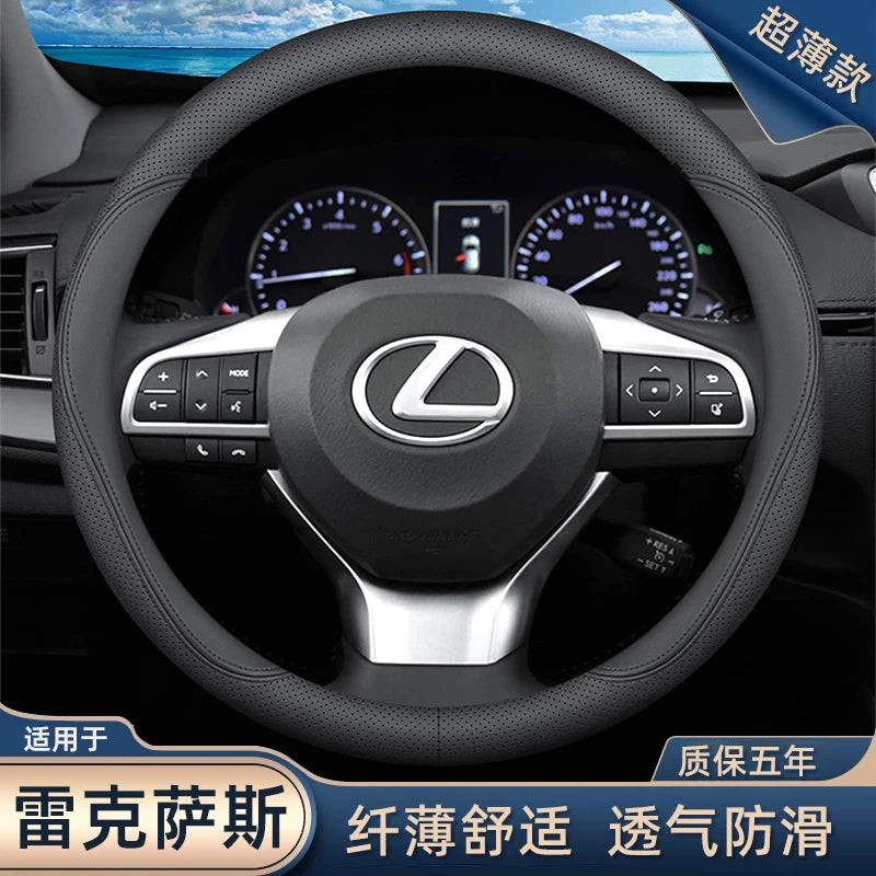 Lexus ES200, ES300H, NX200, 300, RX270 və RX300 üçün uyğun dəri sükan örtüyü