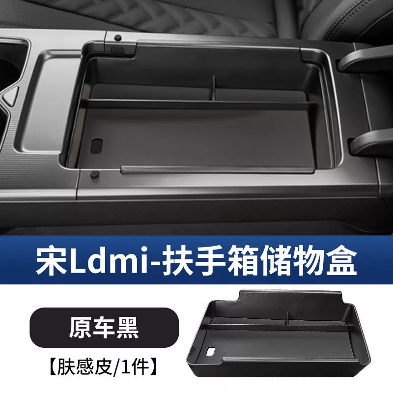 Suitable for BYD Song Ldmi armrest storage box, car storage box and all car interior accessories.