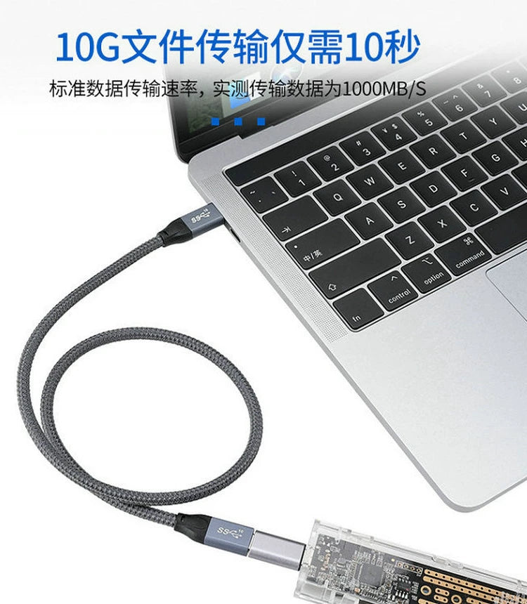 Type-C kişidən qadına adapter NS bazası Dock video proyeksiyasının doldurulması məlumatı 100Wgen2 10 Gbps