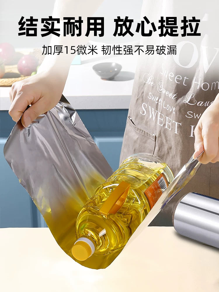 Kelinlai alüminium folqa soba qalay folqa məişət çörəkçilik barbekü alüminium folqa qalınlaşdırılmış yüksək temperatura davamlı qalay folqa qida dərəcəli