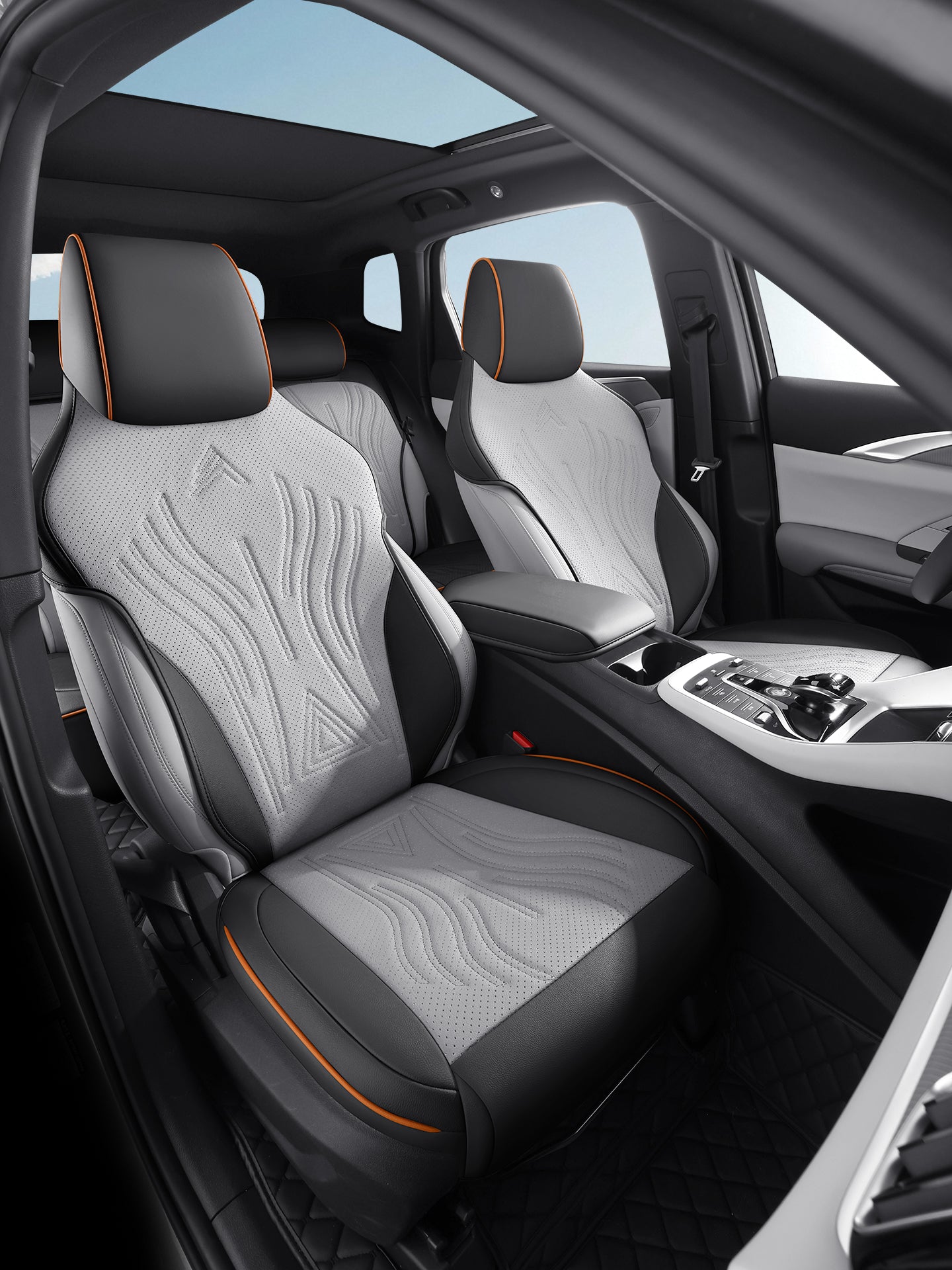 Specially designed for BYD Song Pro car leather seat cushions, semi-covered seat covers, suitable for all seasons, 2025 model.