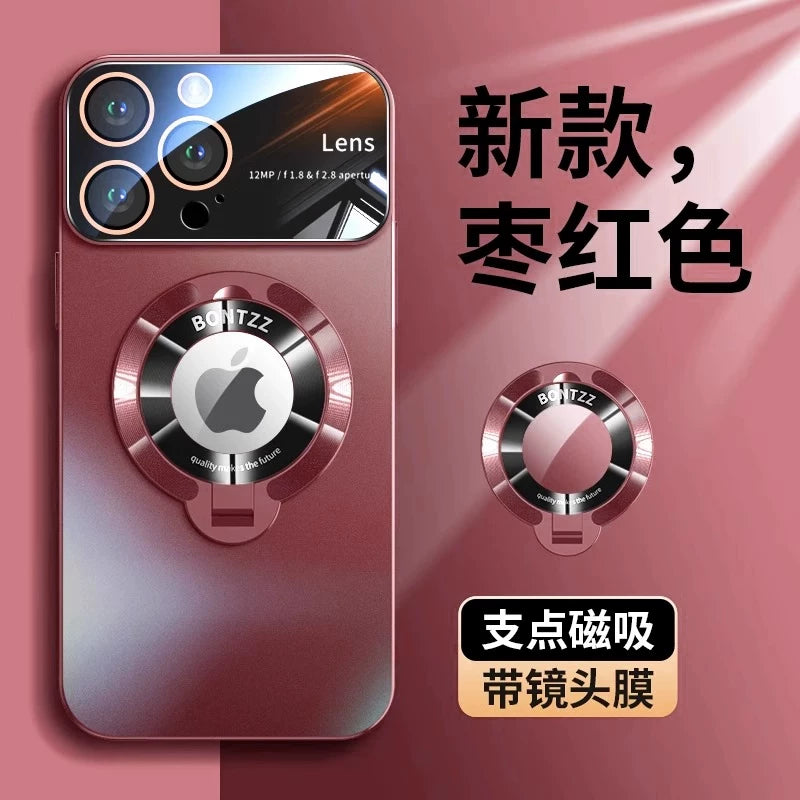 Haoqi yeni Magsafe maqnit iPhone 17 Pro Max telefon korpusu, tam örtüklü, iPhone 16 Pro və 15 Plus üçün düşmədən qorunma, premium hiss, 14 düymlük qoruyucu korpus, kişilər və qadınlar üçün ultra nazik mat sərt qabıq.