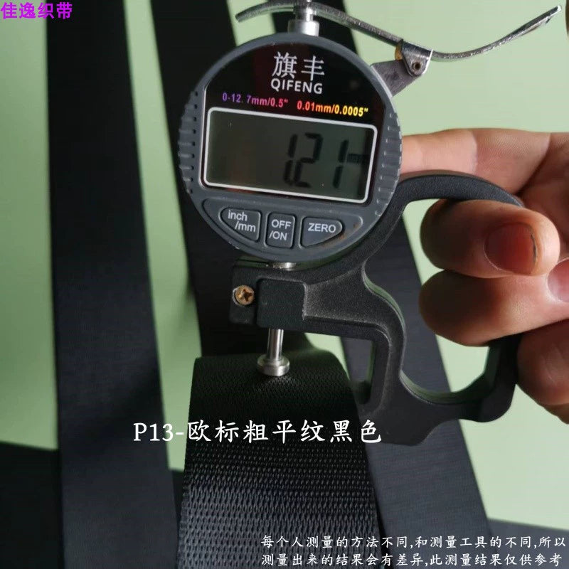 Eni 47 mm Milli Standart Avropa Standartı Qara Təhlükəsizlik Kəməri İp Avtomobil Təhlükəsizlik Lentinin Dəyişdirilməsi Bağlayıcı Qoruyucu Kəmər