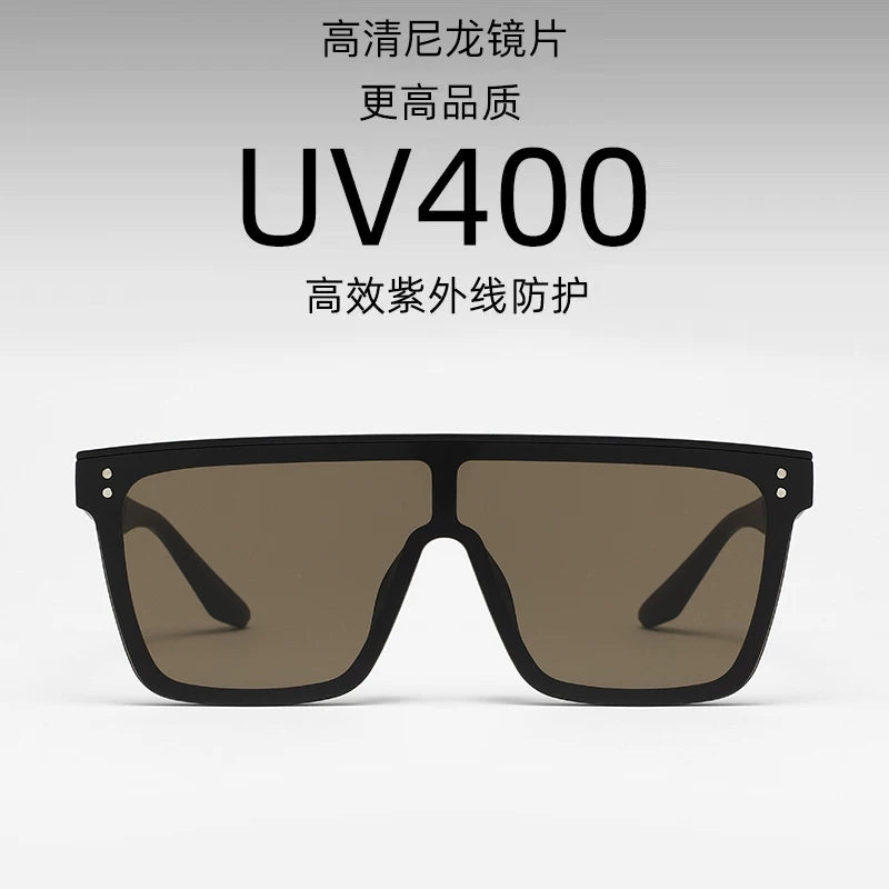 Kişilər və qadınlar üçün Aviator günəş eynəyi, yüksək səviyyəli, yaraşıqlı, anti-UV, iri üzlər üçün iri çərçivəli, sürücülük üçün dəbli gün eynəkləri